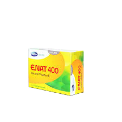 ENAT 400MG NATURAL VIT E 30`S